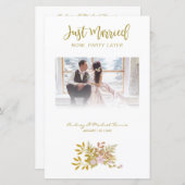 予算配分写真結婚のエレガントフローラ  (正面/裏面)