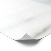 予算重視のシンプルな写真 ウェディングへのご案内 ポスター (角)