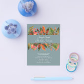 予算重視の紅葉ウェディング チラシ (シングル)