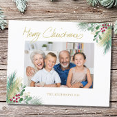 予算金ゴールドの果実フォトクリスマス