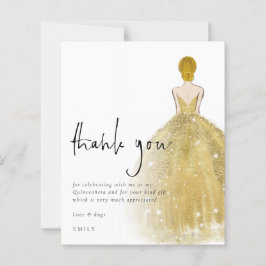 予算金ゴールドガウン写真ブロンドQuinceanera 感謝してい