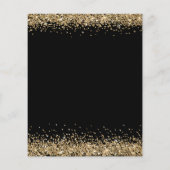 予算金ゴールドグリッターキンセアニラパーティーブ感謝していロック (裏面)