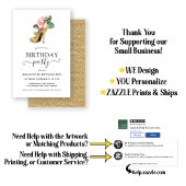 予算金ゴールドグリッターフローラヒール誕生日パーティー