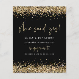 予算金ゴールドグリッター写真彼女はYes婚約