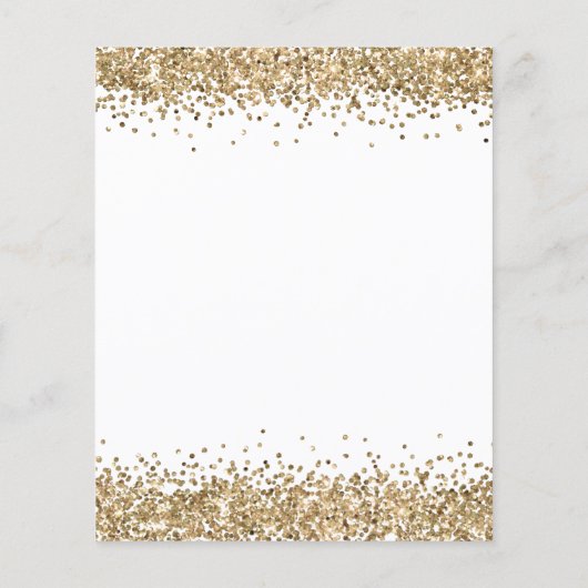 予算金ゴールドグリッター彼女が言ったYes婚約 (裏面)