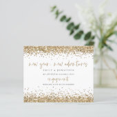 予算金ゴールドグリッター縁ど婚約発表 (スタンド正面)