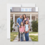 予算金ゴールドスクリプト新しいホームアドレス (裏面)