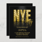 予算金ゴールドディスコグリッター新年イブパーティー (正面/裏面)