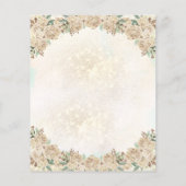 予算金ゴールドフローラプリンセスキンセアニラ救日付 (裏面)