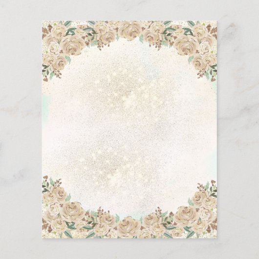 予算金ゴールドフローラプリンセスキンセアニラ救日付 (裏面)