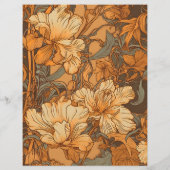 予算金ゴールドフローラ結婚アールヌーボー チラシ (裏面)