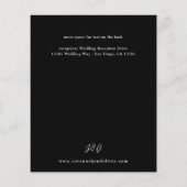 予算金ゴールドラインフローラ詳細オン黒 チラシ (裏面)