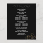 予算金ゴールド並結婚びフローラ式 – 黒 チラシ (裏面)