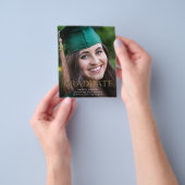 予算金ゴールド大学院写真のお知らせ チラシ (手)