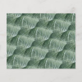 予算金ゴールド手書きスクリプト熱帯ベビーシャワー (裏面)