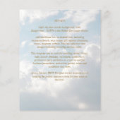 予算金ゴールド文字モノクロ両面エレガント (裏面)