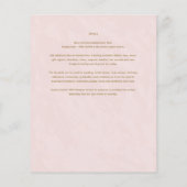 予算金ゴールド文字モノクロ両面エレガント (裏面)