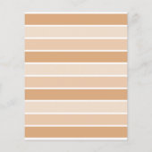 予算金ゴールド男女兼用ピーチOhベビーシャワー (裏面)