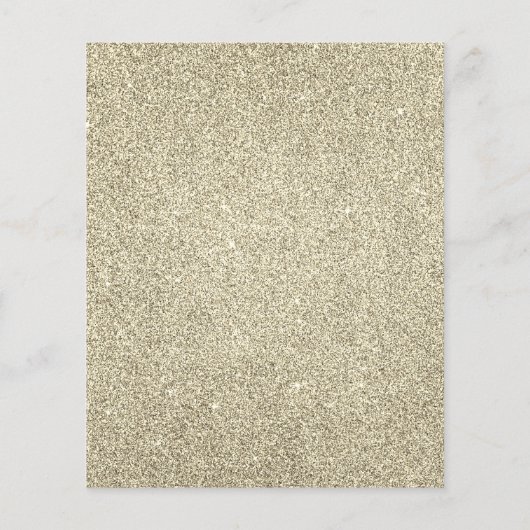 予算金ゴールド70thバースデーパーティー70sディスコボール チラシ (裏面)