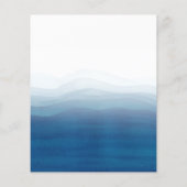 予算金ゴールド&ブルーウォーターカラーサプライズ誕生日 (裏面)