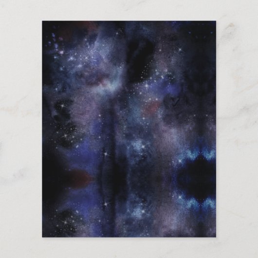 予算銀河系惑星宇宙ロケット誕生日 (裏面)