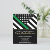 予算陸軍軍隊卒業招待状 (スタンド正面)