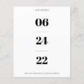 予算非写真保存日付 チラシ (正面)