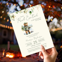 予算魚釣りリール興奮ボーイベビーシャワー