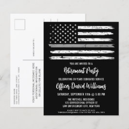 予算黒灰色の矯正士官退職