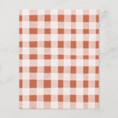 予算1ハッピーキャンパーウッドランド1歳の誕生日 チラシ (裏面)