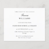 予算10写真数々の卒業 チラシ (裏面)