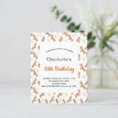 予算18th誕生日パーティー猫ホワイトゴールデン (スタンド正面)