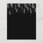 予算18th誕生日ブラックシルバーヒョウパーティー (裏面)