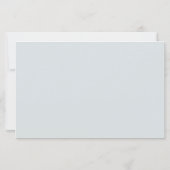 予算1stクリスマスベビーカスタムフォトカード (裏面)