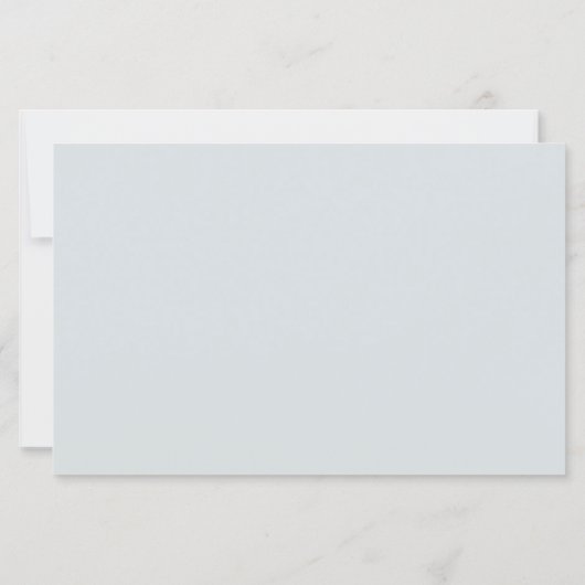 予算1stクリスマスベビーカスタムフォトカード (裏面)