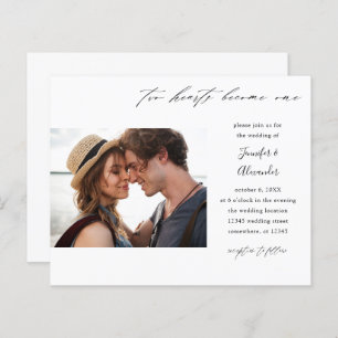 予算2ハート写真結婚書道