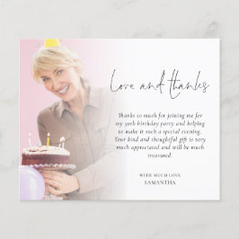 予算2フォトオーバーレイ誕生日パーティーありがとう