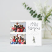 予算2フォトクリスマスツリーモダン (スタンド正面)