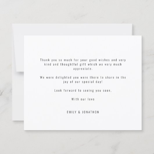 予算2フォトスクリプト結婚の愛と感謝してい (裏面)