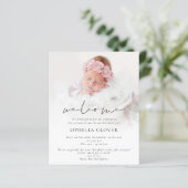 予算2写真オーバーレイ金ゴールドようこそ誕生 (スタンド正面)