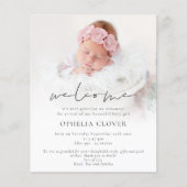 予算2写真オーバーレイ金ゴールドようこそ誕生 (正面)