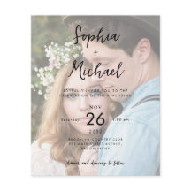 予算2写真詳細QRウェブサイト結婚式の招待