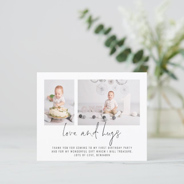 予算2写真1st誕生日の愛とハグ感謝してい (スタンド正面)