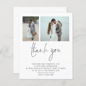 予算2写真QRコード結婚お礼 (正面/裏面)