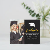 予算2022黒金ゴールド写真卒業 (スタンド正面)