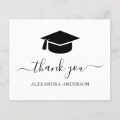 予算2023卒業ありがとう白黒 チラシ (正面)