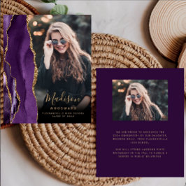 予算2024紫色の瑪瑙の写真のグラード発表