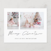 予算2026カレンダー2写真メリークリスマス (正面)