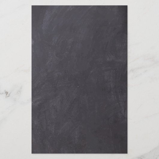 予算2026 Chalkboard写真素朴カレンダーカード (裏面)