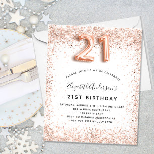 予算21st誕生日バラ金ゴールド白人招待